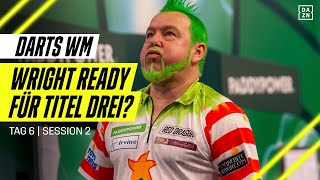 Wright im Duell mit Williams: World Darts Championship - Day 6 Session 2 | DAZN Highlights image