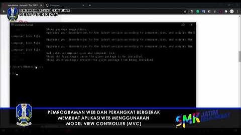 SMK JATIM - RPL - MEMBUAT APLIKASI WEB MENGGUNAKAN MODEL VIEW CONTROLLER