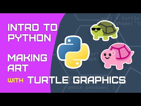Gentle Intro to Python: Making Art with Turtle Graphics