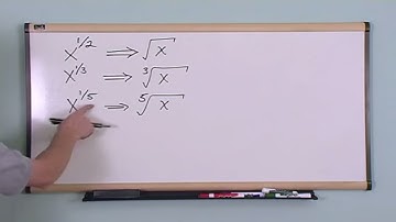 Lesson 13 - Fractional Exponents (Algebra 2 Tutor)