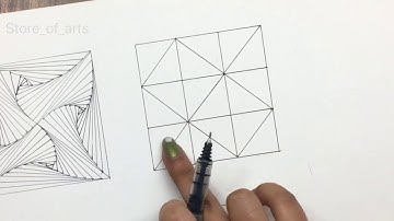 6 Easy Doodle Patterns for beginners | Zentangle art | Patterns for Doodling | Part-1