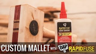 Making A Hammer/Mallet using DAP Rapid Fuse Wood Adhesive