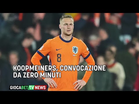 Video Juventus - Koopmeiners, convocazione da zero minuti
