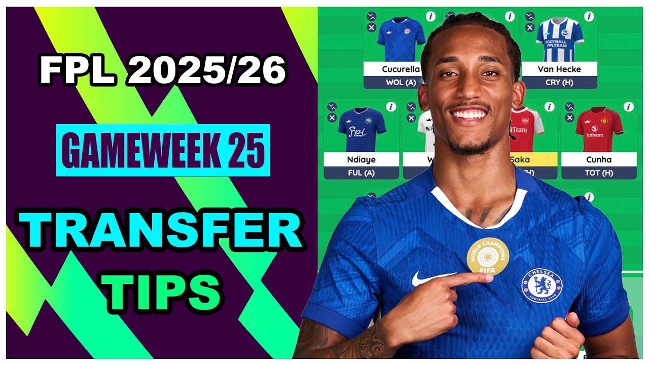 FPL Gameweek 25: TRANSFER TIPS | BUY, HOLD, SELL & SKIP | Fantasy Premier League Tips 2025/26