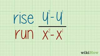 How to Find the Slope of a Line