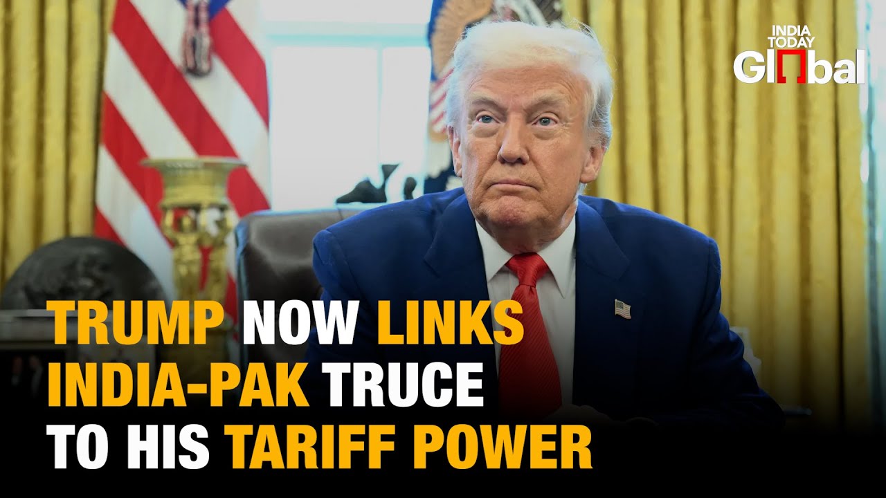 Trump Now Claims Tariffs Prevented India-Pakistan War, Calls U.S. a 'Peacekeeper Through Trade'