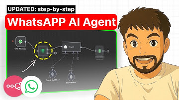 UPDATED: How to Build a WhatsApp AI Agent with n8n (credential tutorial)