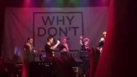 Logan Paul Performing in NYC “The Fall Jake Paul” w/ Why Don’t We #SecondVerse