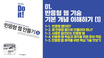 01. 반응형 웹 기술 기본 개념 이해하기(1) | Do it! 반응형 웹 만들기