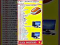 Top 20 Excel Shortcut Keys You Must Know!📄 #exceltips #excel #viral #shorts