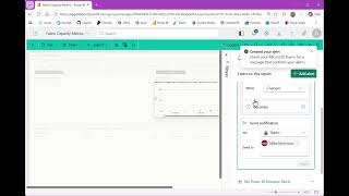 Microsoft Fabric Alert when CU usage increases by 10%
