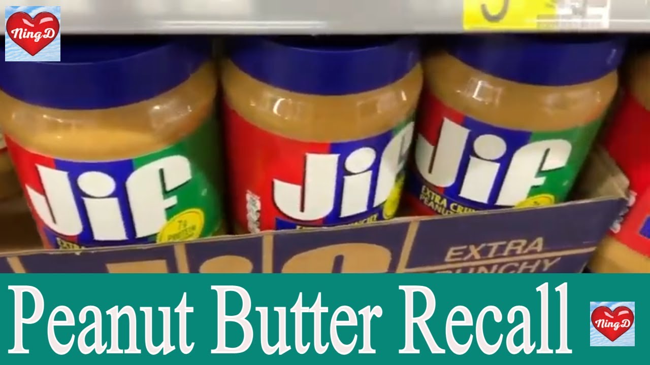 Salmonella Outbreak Due to Peanut Butter // Peanut Butter Recall