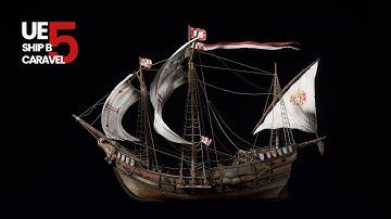 UE5 | High Quality Modular Ship | The Caravel