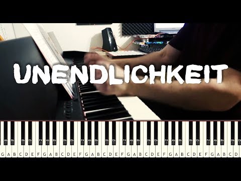 CRO - UNENDLICHKEIT Piano Cover