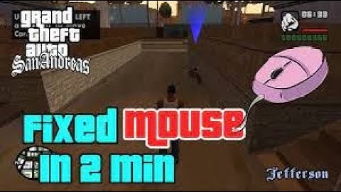 Howto  fix a mouse not working in GTA San Andreas/ Vice City will work in both versions| GTA mouse.