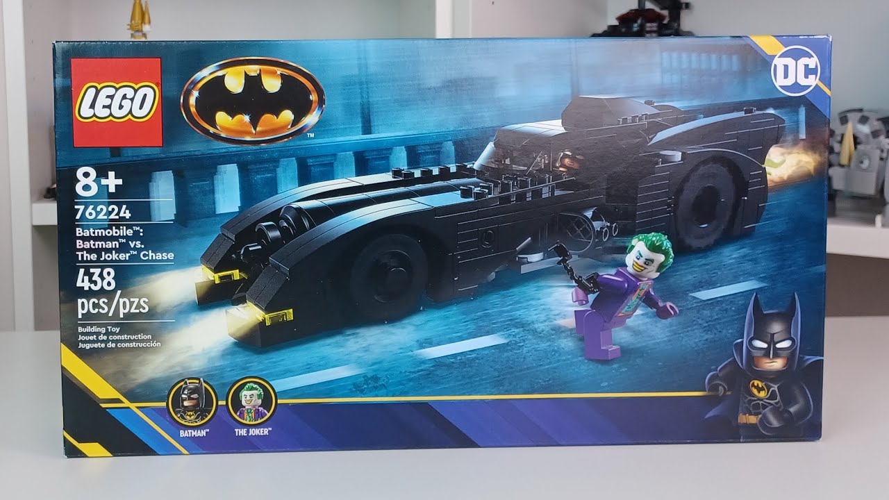 Lego Dc Batmobile: Batman Vs. The Joker Chase Super Hero Toy 76224