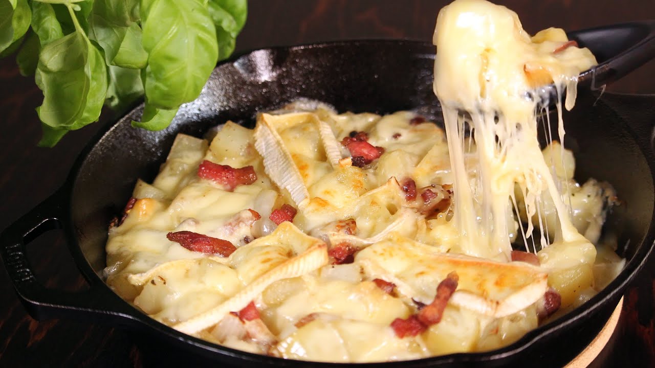 Potato Cheese Skillet | Tartiflette | How Tasty Channel