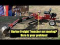 Harbor Freight Trencher Broken? Check your Relief Valve First!