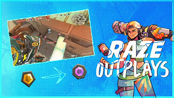 3 Minutes of insane Raze outplays in Valorant.