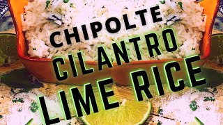 Chipotle's Cilantro Lime Rice Recipe | COPY CAT RECIPE | Flour, Eggs and Yeast Channel