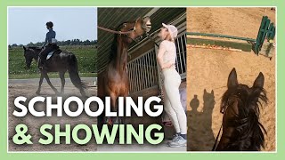 Riding Vlog - First Time Schooling &amp; Showing with Java