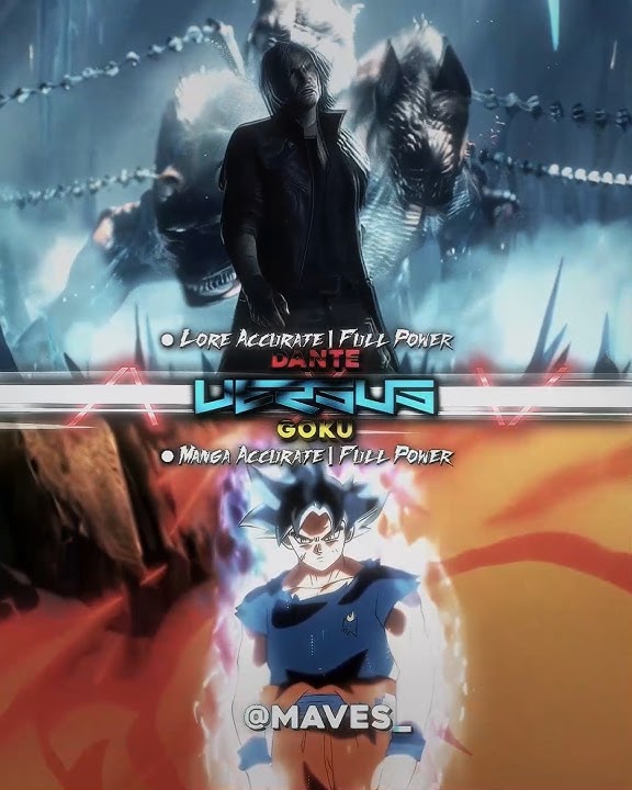 Dante Vs Goku | Battle #shorts #devilmaycry #dragonball