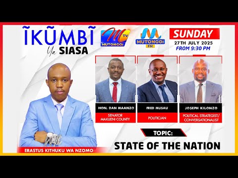 ĨKŨMBĨ YA SIASA KENYA YĨENDEEYE ATA