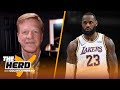 AD's injury is an opportunity for LeBron's MVP run, Kyrie & Harden — Bucher | NBA | THE HERD