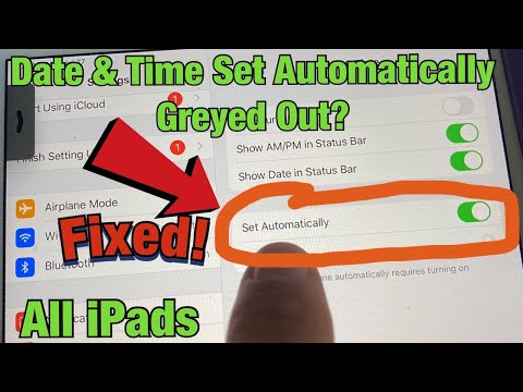 Video: How To Set Date And Time On IPad