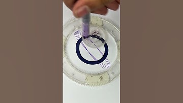 Satisfying ASMR Geometry | The Magic of Spirograph #art #asmr #spirograph #shorts #2025 #usa