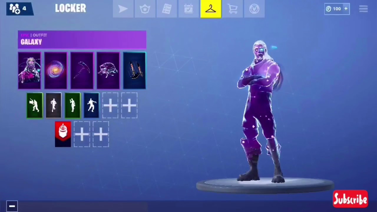How to get the Galaxy skin on FORTNITE YouTube How to get the Galaxy skin on FORTNITE YouTube