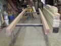 Beginning the Boxes for the Borax Wagon Boxes with 4x6 Timbers | Engels Coach