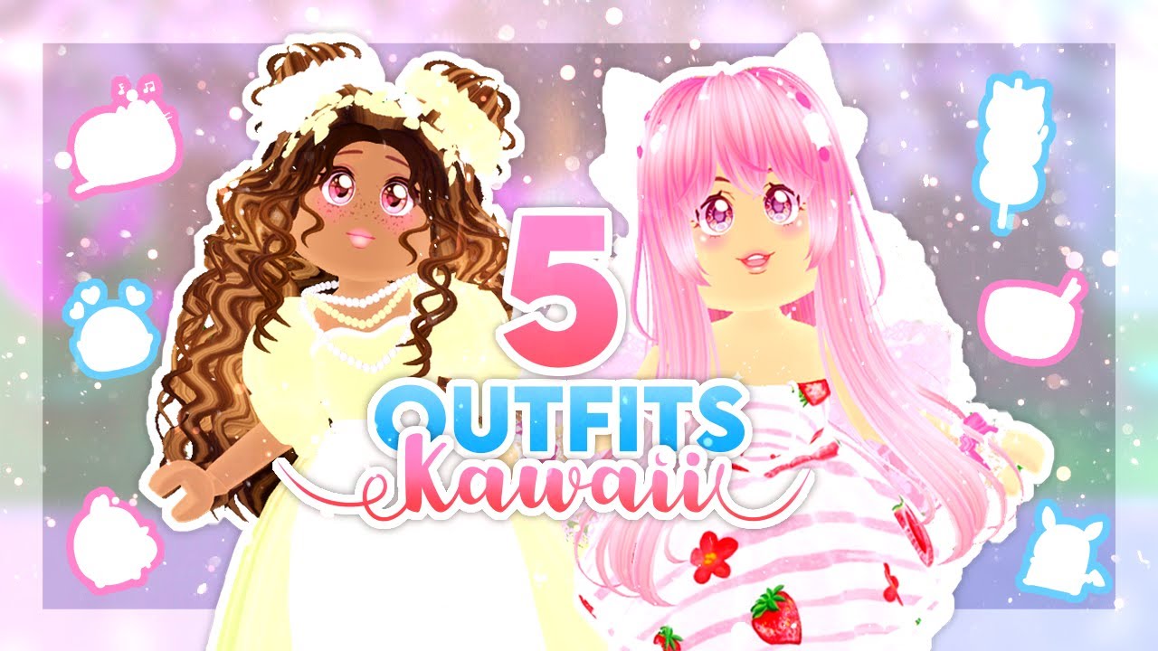 🌸 OUTFITS CUTE/KAWAII PARA ROYALE HIGH 💖 | Roblox Royale High En