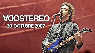 Soda Stereo - Estadio River Plate (20.10.2007) [Concierto Completo]