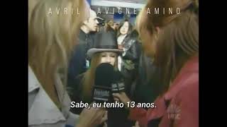 Pequena entrevista da Avril para o Grammy Awards 2003 (Legendado)