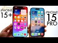 iPhone 15 Pro Vs iPhone 15 Plus In 2026! (Comparison) (Review)