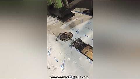 Automatic 2D CNC Triangle Wire Bending Machine