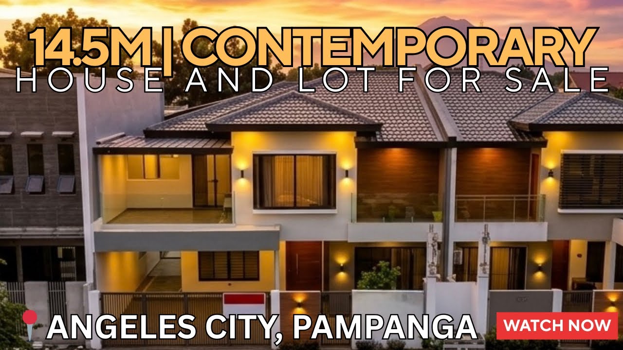 Modern 4BR House for Sale in Angeles City Pampanga | Near Marquee Mall & NLEX | ₱14.5M