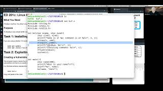 Famous ED 201c Linux Buffer Overflow Command Injection Wealth
