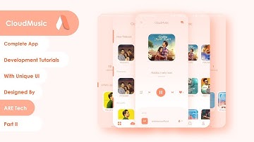 #2CloudMusic App development tutorial Part 2 in kodular | Beautiful Music player app development