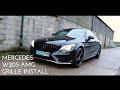 How-to: W205 AMG C63 style bumper removal and grill replacement