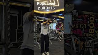 Back and Treps Workout #shortvideo #viral