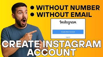 How to Create Instagram Account Without Phone Number and Email Address (2025) | Fake Instagram