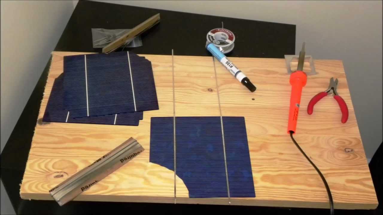 DIY Solar Panels-Make Your Own Solar Panel System - YouTube