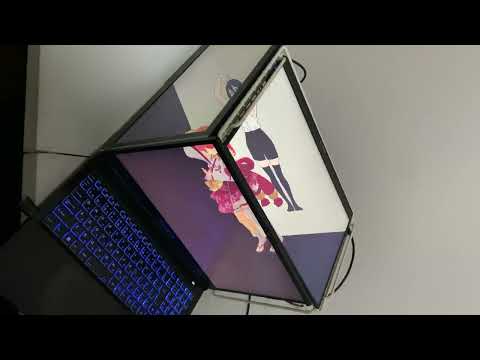 We had Miko dance the Reze Dance inside a box-style LCD Portalgraph!