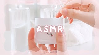 ASMR - My Morning Skincare Routine | Layered sounds & soft whispering ⋅˚₊‧