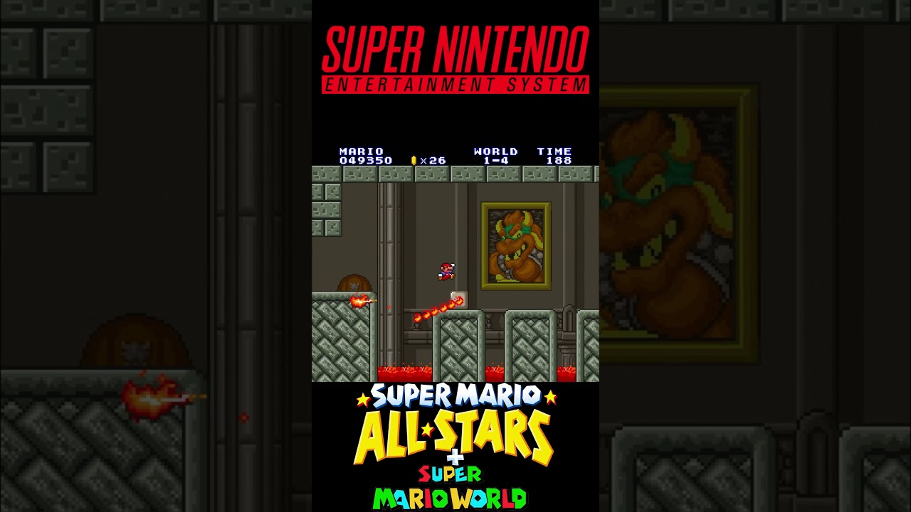 🎮Super Mario All Stars + Super Mario World Super Nintendo #retrogaming🎮