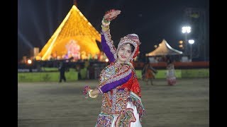 Live Gandhinagar Cultural Forum Navli Navratri 2019 Garba: Day 8 - Golden Cheers Group screenshot 3