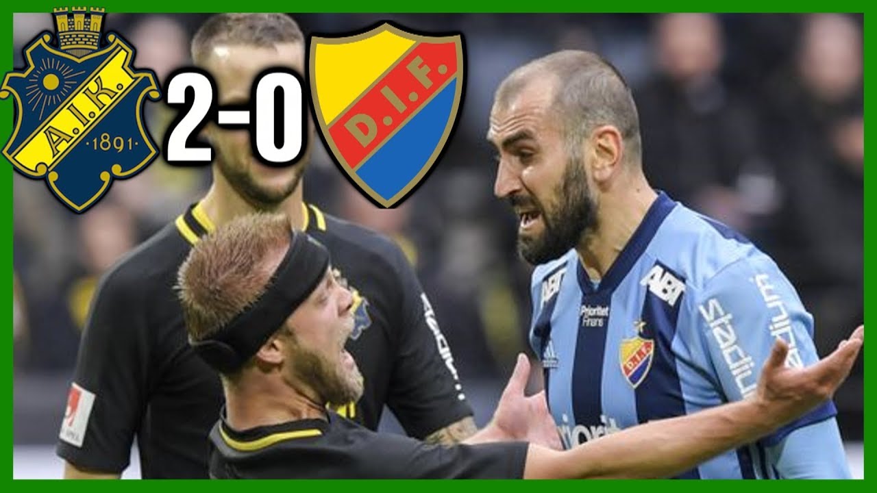 AIK - Djurgården 2-0 | Matchanalys - YouTube