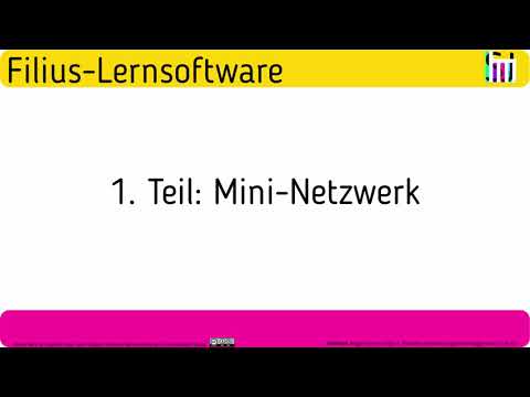 Filius-Lernsoftware - Teil 1 - Mini-Netzwerk